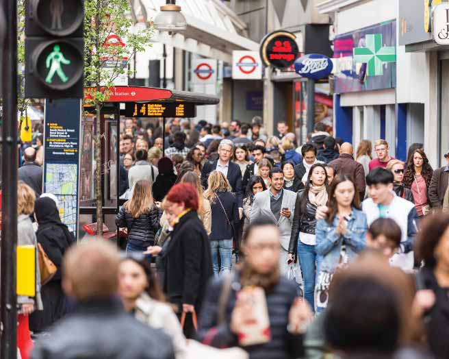 Image of busy street